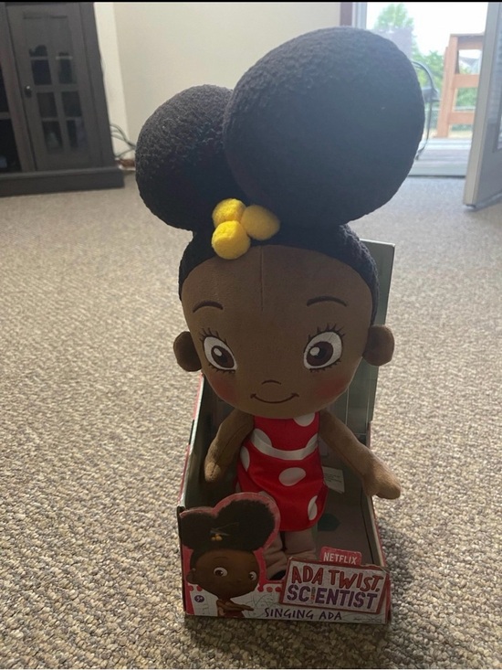 Other - Ada Twist Scientist Singing Plush Doll - Red Polka Dot Outfit